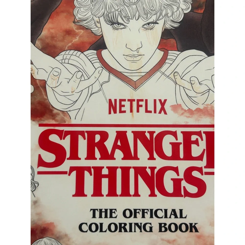 Netflix Stranger Things The Official‎ Coloring Book